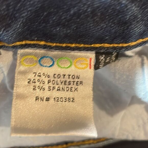 Coogi Womens Straight Leg Mid Rise Jeans Sz 7/8 - Picture 11 of 11
